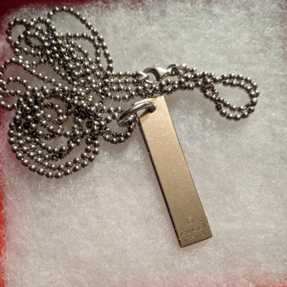 Gucci Silver Necklace